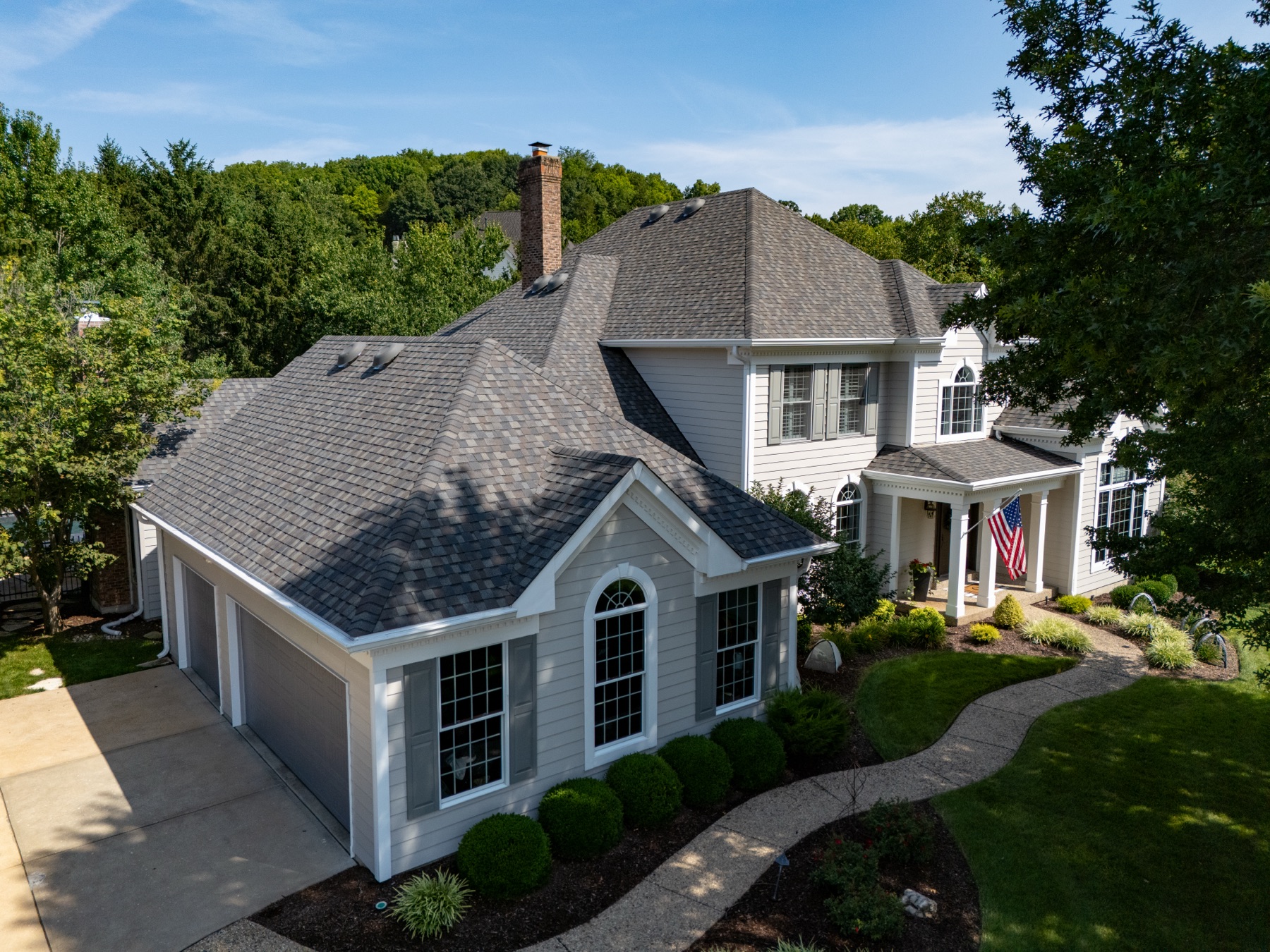 Aerial drone photograph