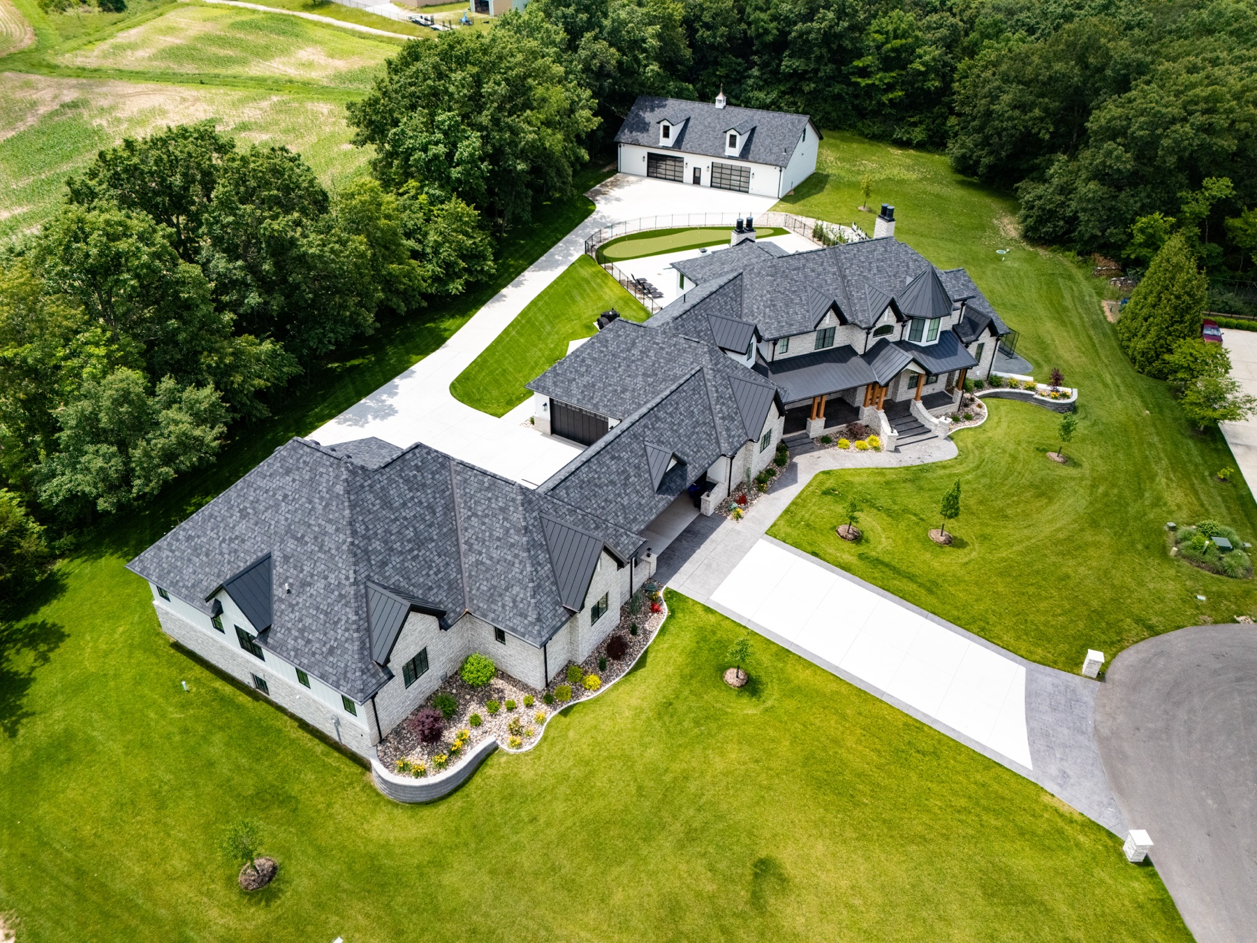Aerial drone photograph