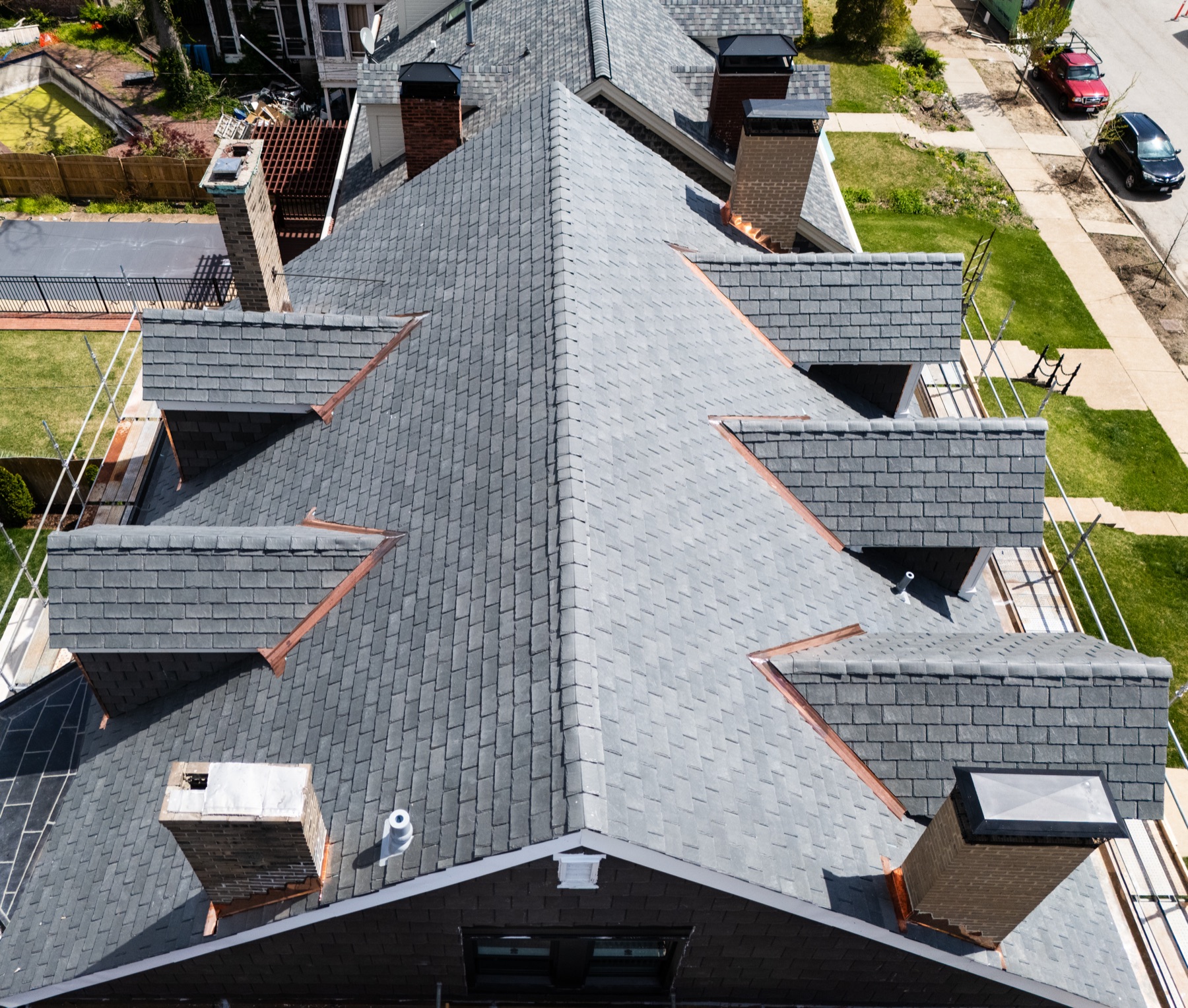 Aerial drone photograph