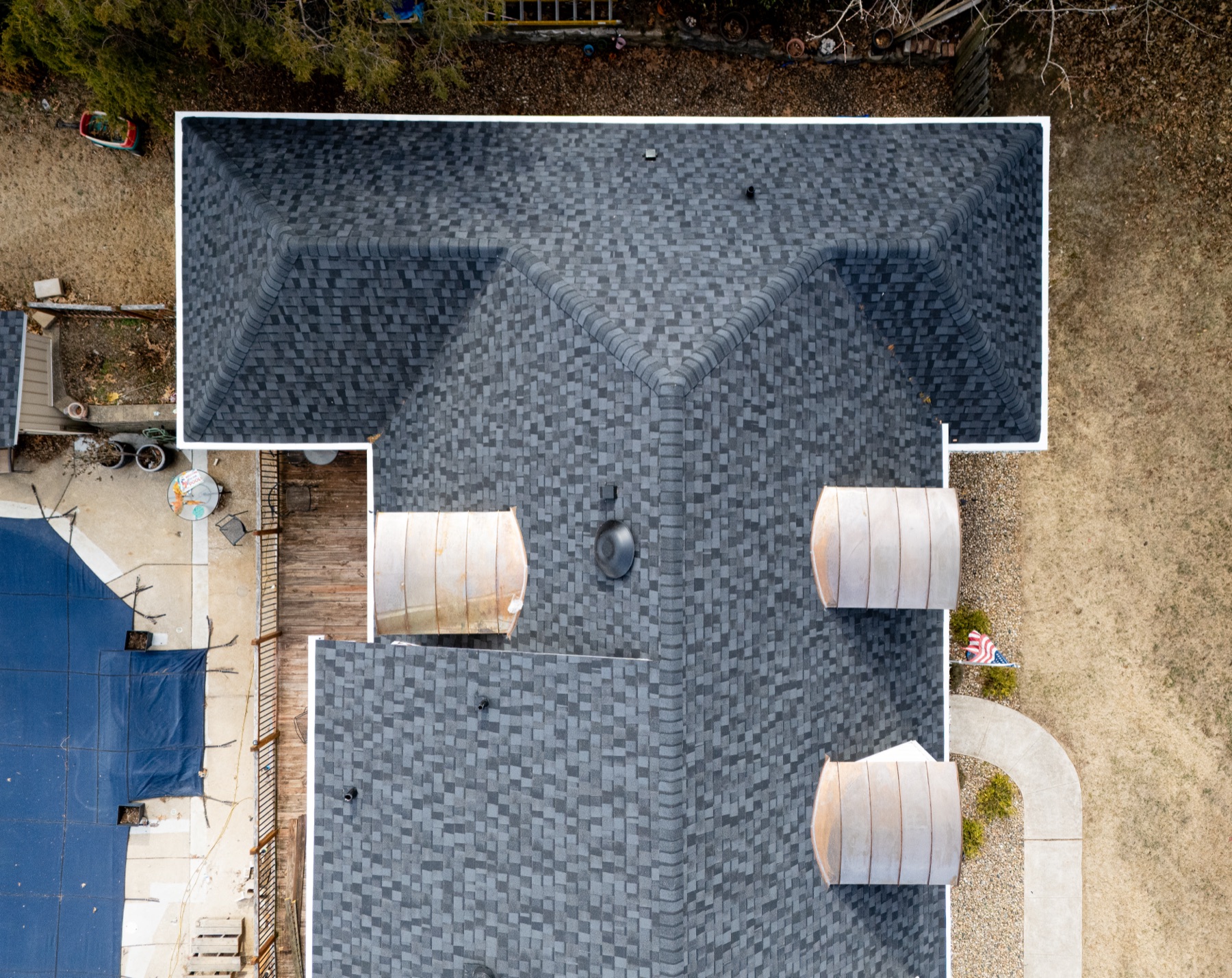 Aerial drone photograph