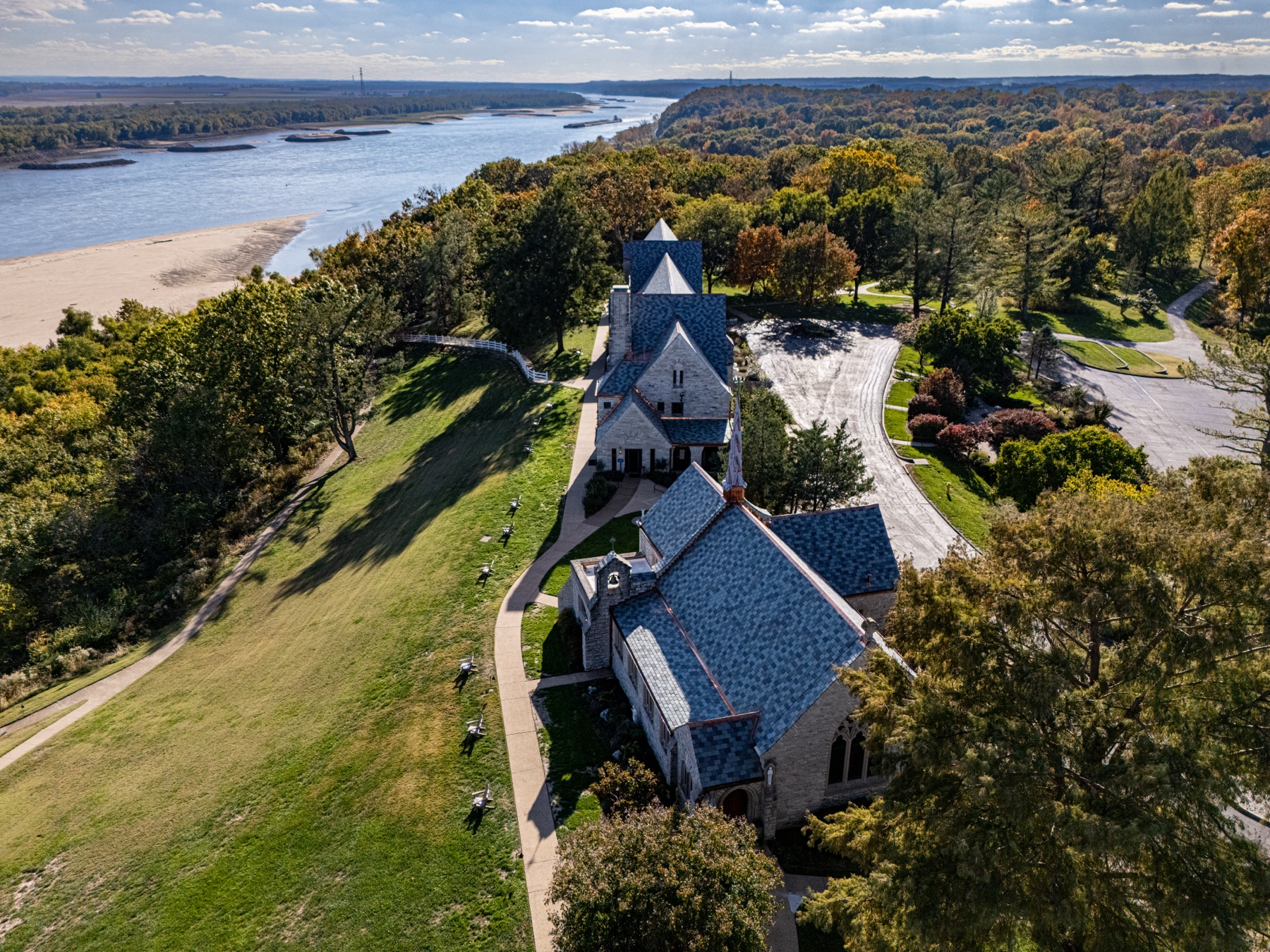 Aerial drone photograph