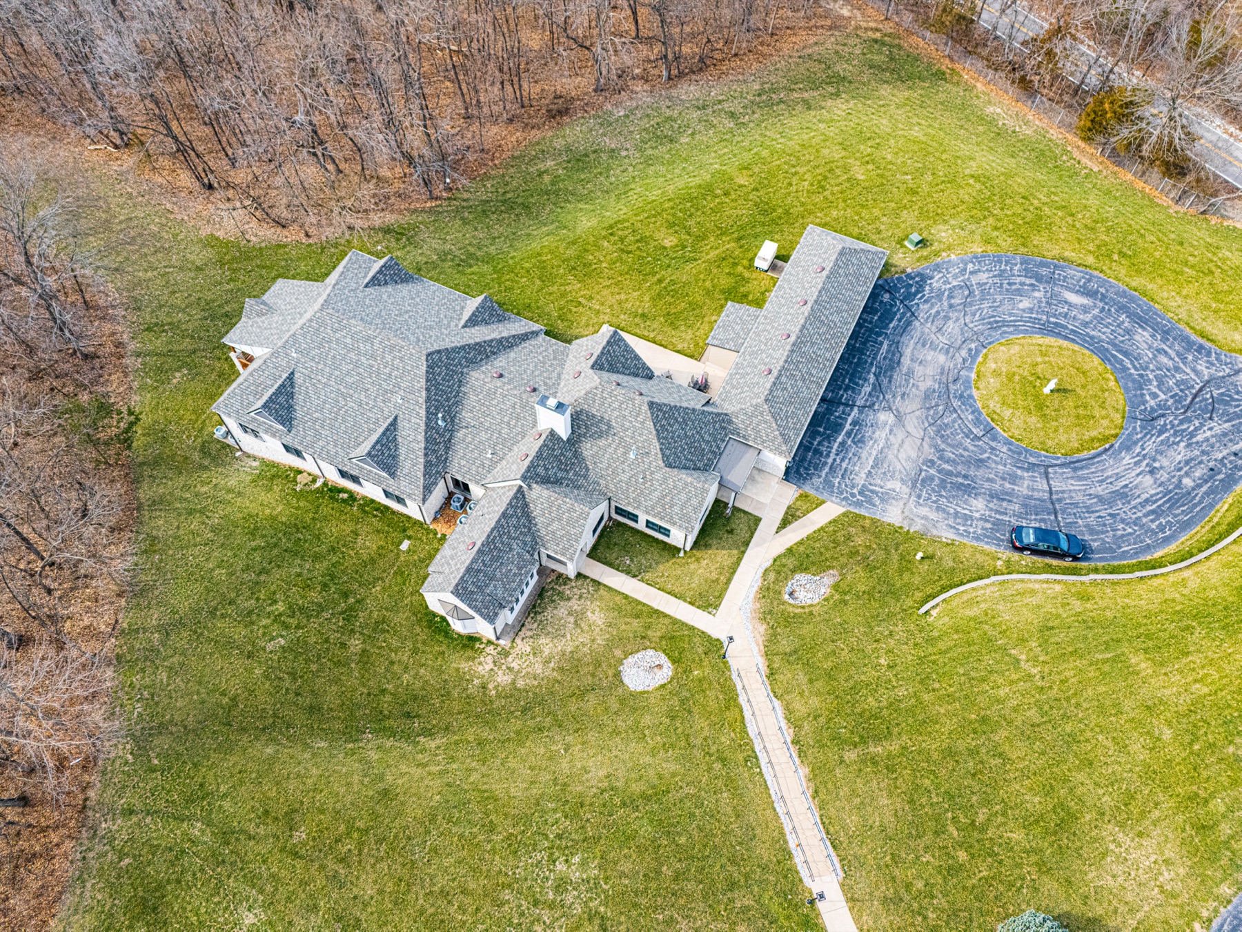 Aerial drone photograph