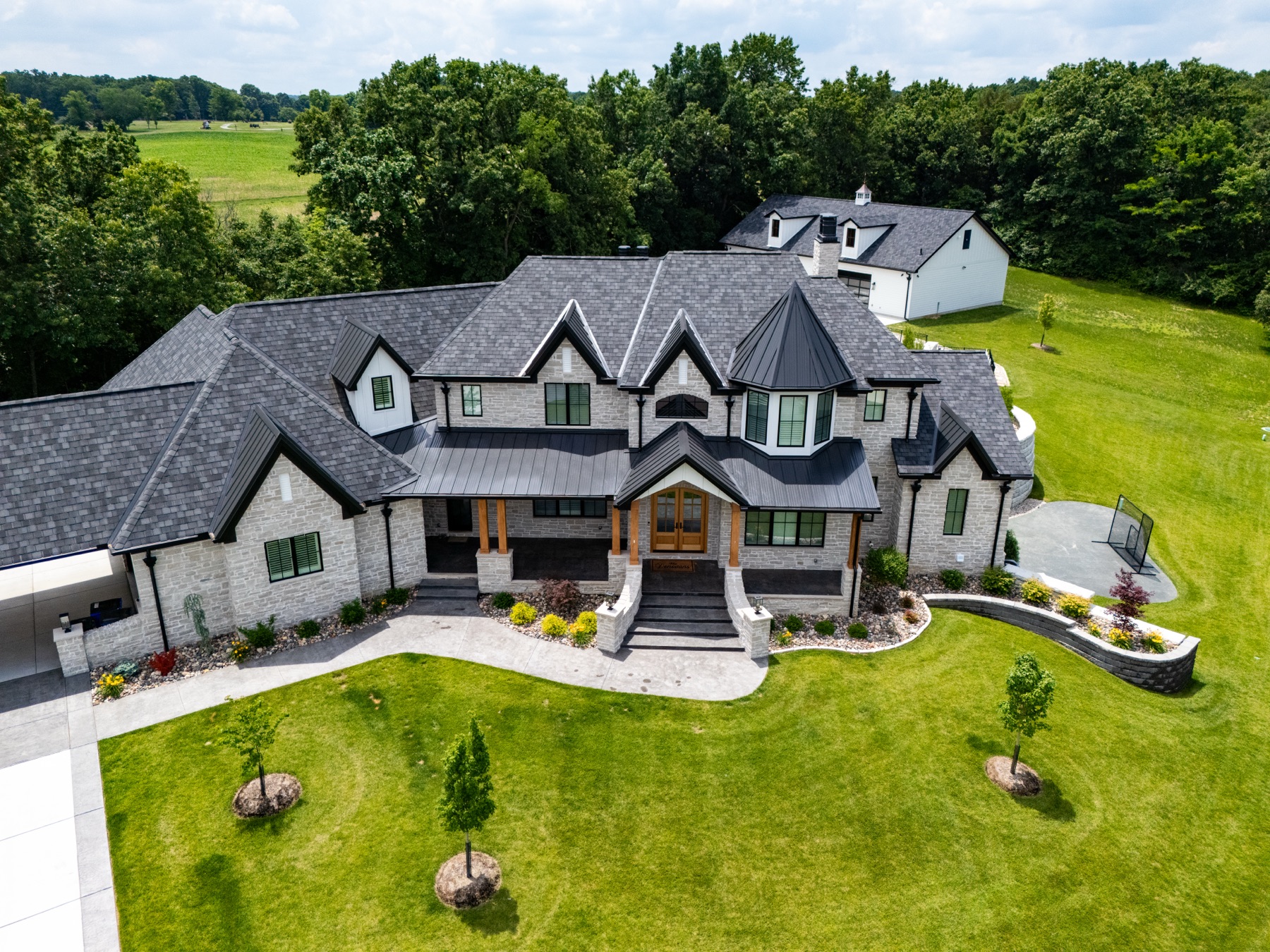 Aerial drone photograph
