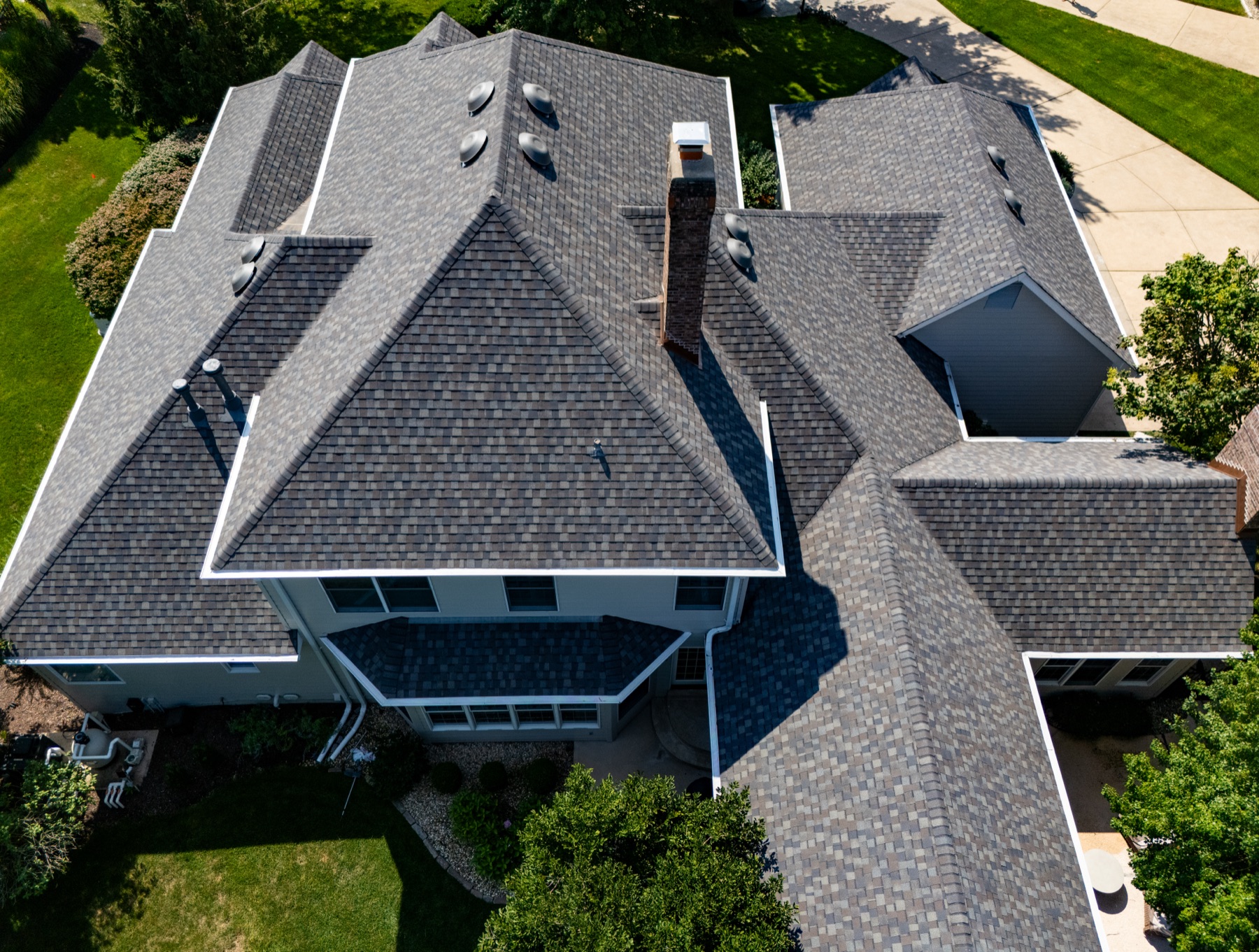 Aerial drone photograph