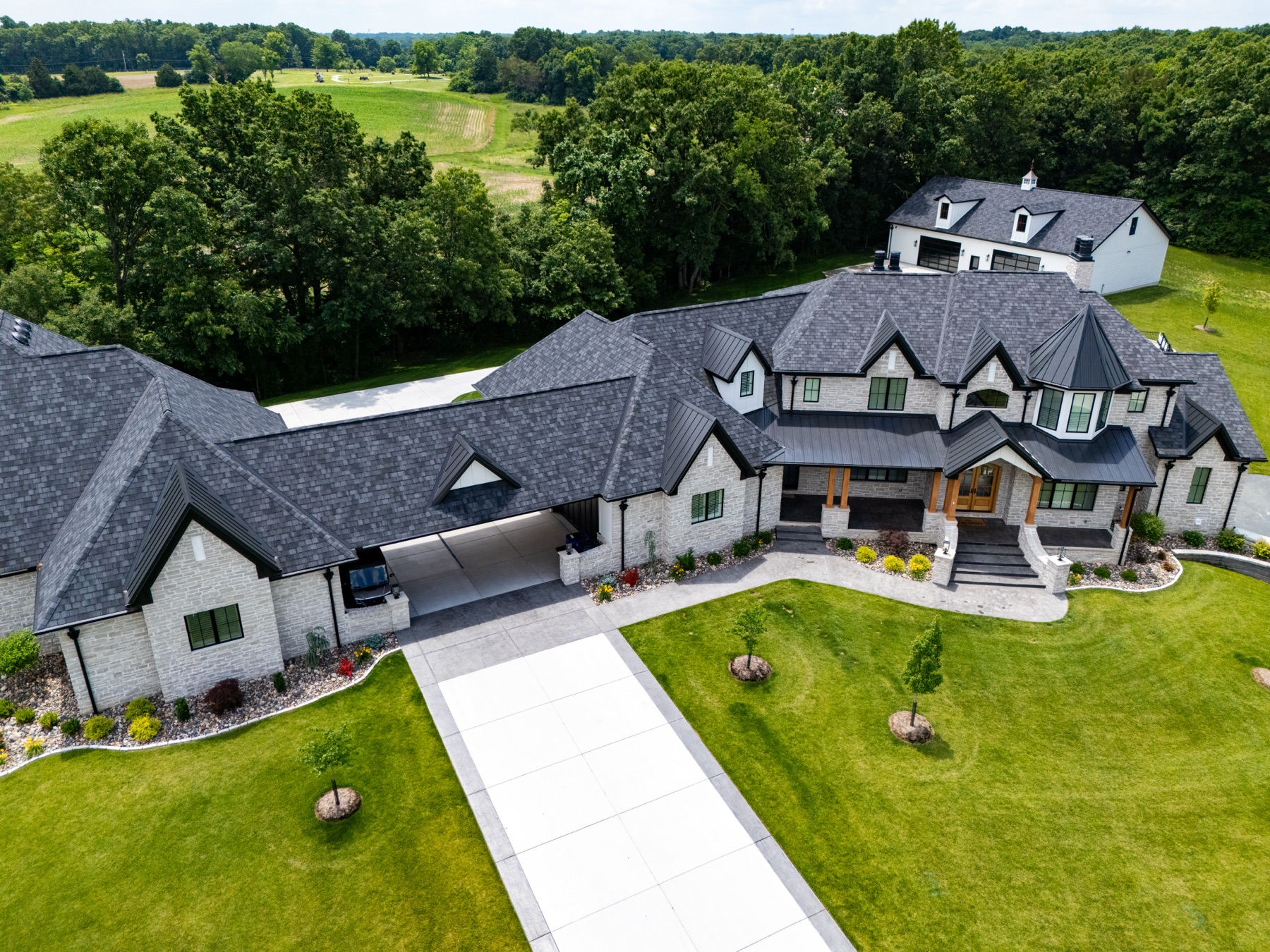 Aerial drone photograph